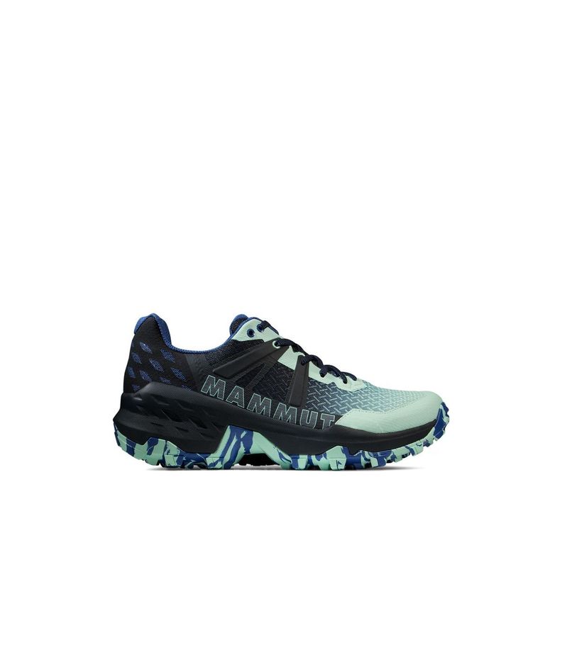 Zapatilla Mammut Hombre Sertig Ii Low Verde-1
