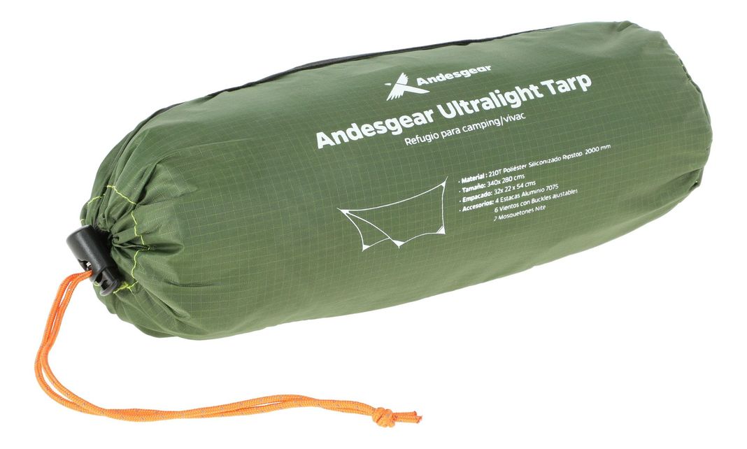 Toldo Andesgear Unisex Tarp Verde-3
