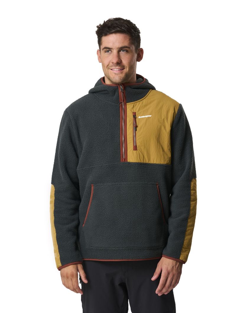Polar Andesgear Hombre Buchupureo - Gris-0
