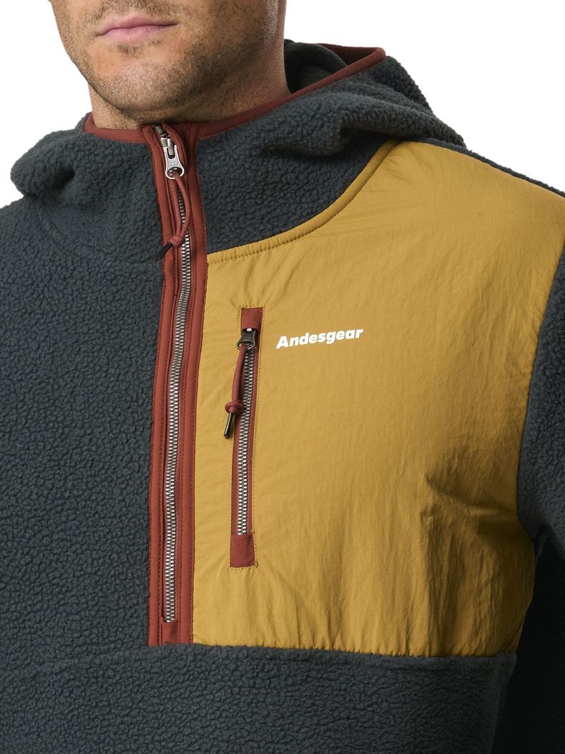 Polar Andesgear Hombre Buchupureo - Gris-5