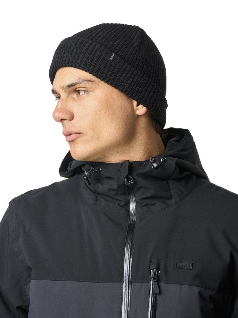 Gorro Kivul Unisex Beanie Brus2 Negro-4