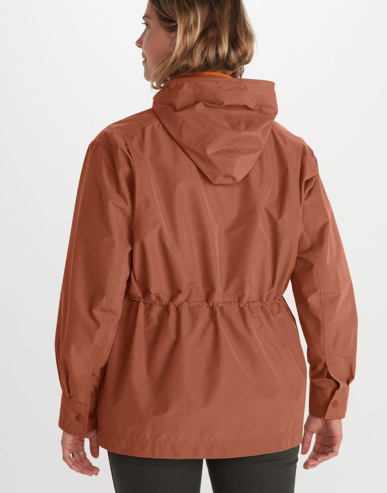 Chaqueta Marmot Mujer W 78 All Weather Parka Rojo-1