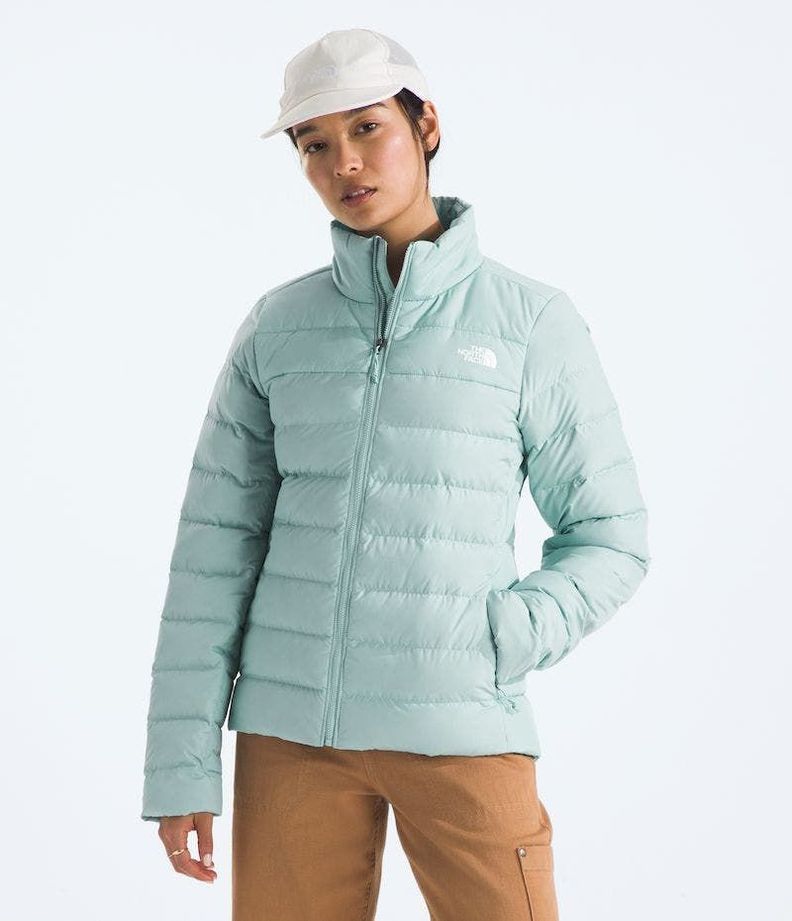 Chaqueta The North Face Mujer De Pluma Aconcagua 3 Celeste-0