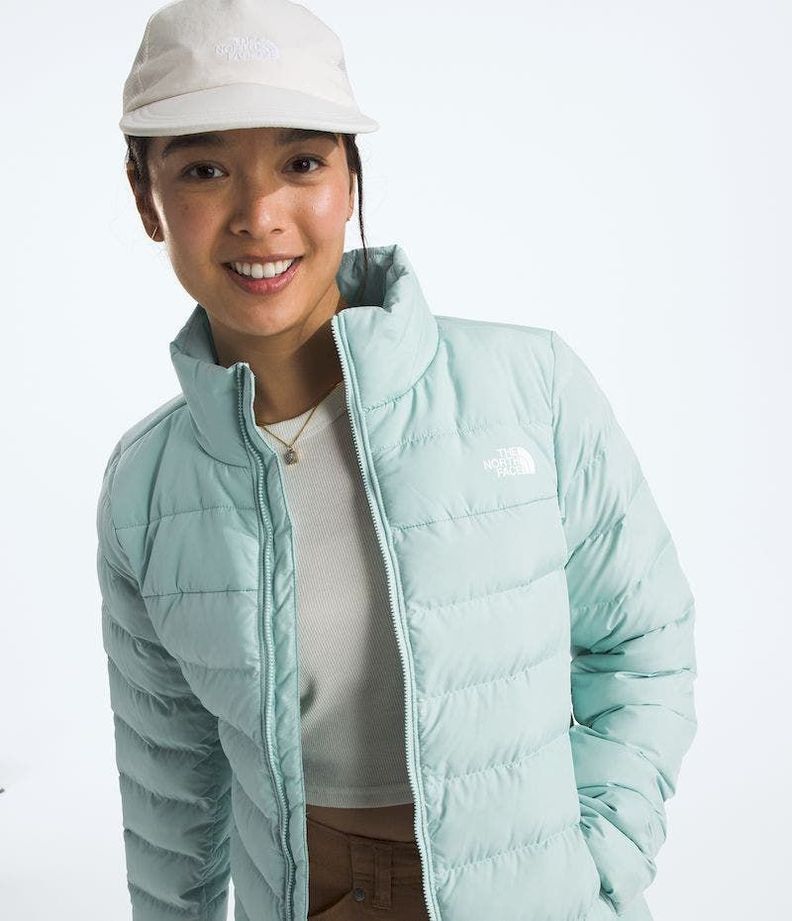 Chaqueta The North Face Mujer De Pluma Aconcagua 3 Celeste-3
