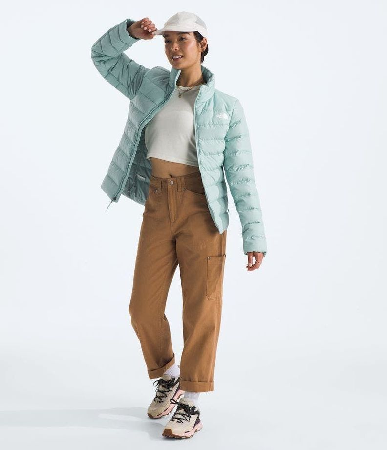 Chaqueta The North Face Mujer De Pluma Aconcagua 3 Celeste-4
