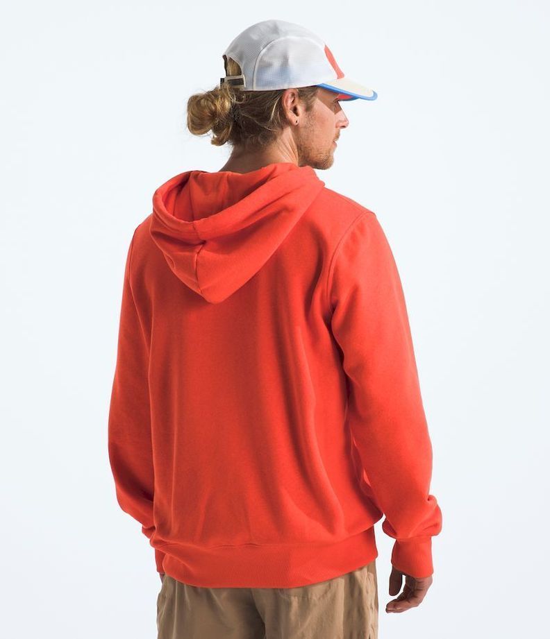 Poleron The North Face Hombre Half Dome Pullover Hoodie Naranjo-1