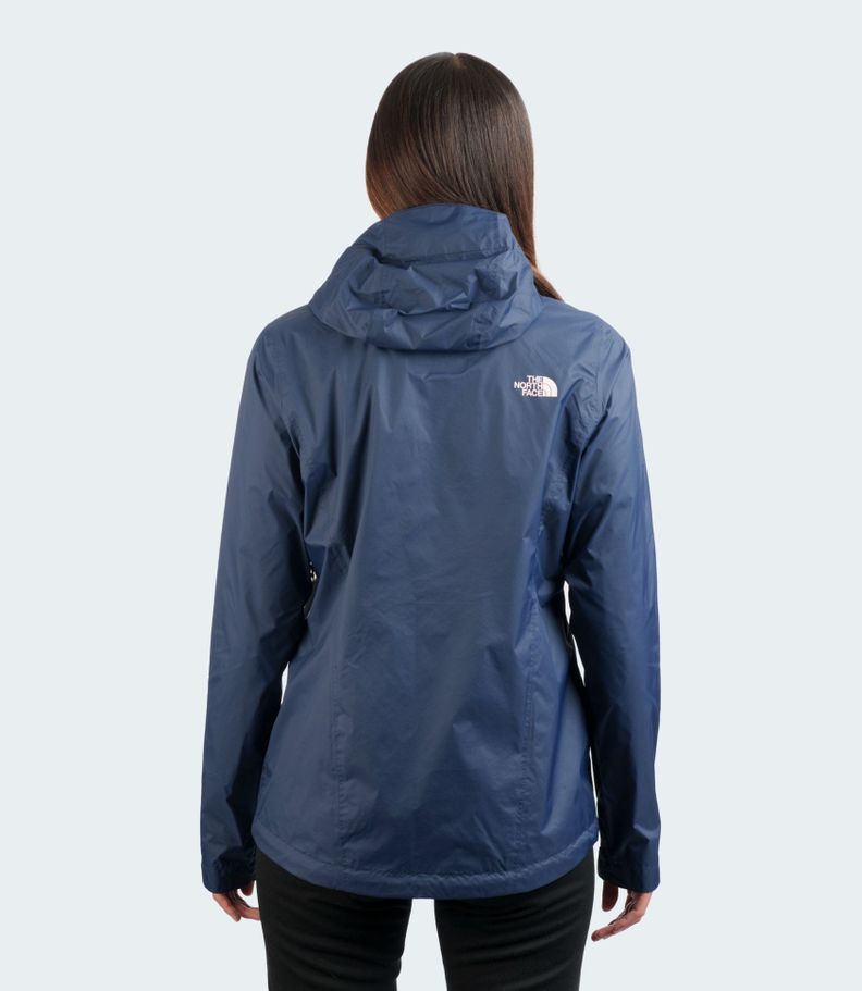 Chaqueta The North Face Mujer Impermeable Venture 2 Azul-2