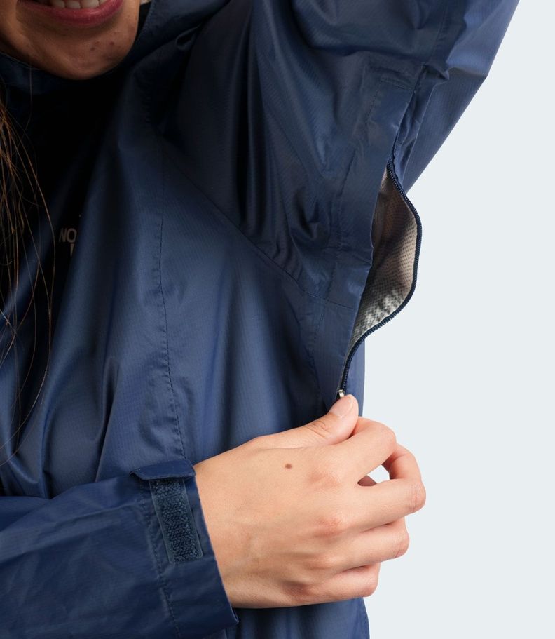 Chaqueta The North Face Mujer Impermeable Venture 2 Azul-3