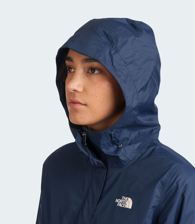 Chaqueta The North Face Mujer Impermeable Venture 2 Azul-4