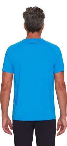 Polera Mammut Hombre Selun Fl T-Shirt Logo Azul-1
