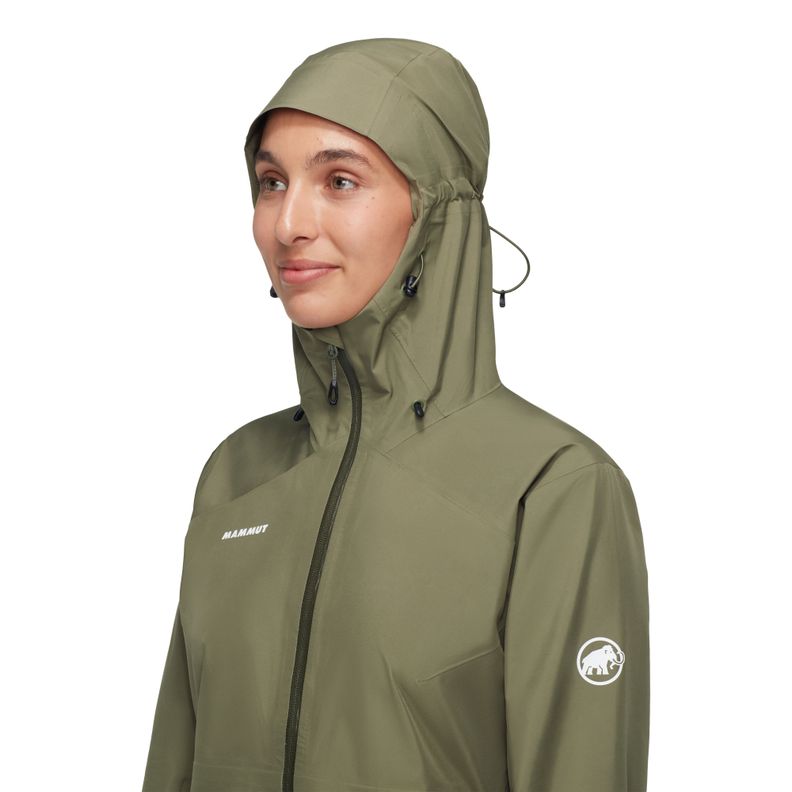 Chaqueta Mammut Mujer Convey Tour Hs Hooded Verde-4