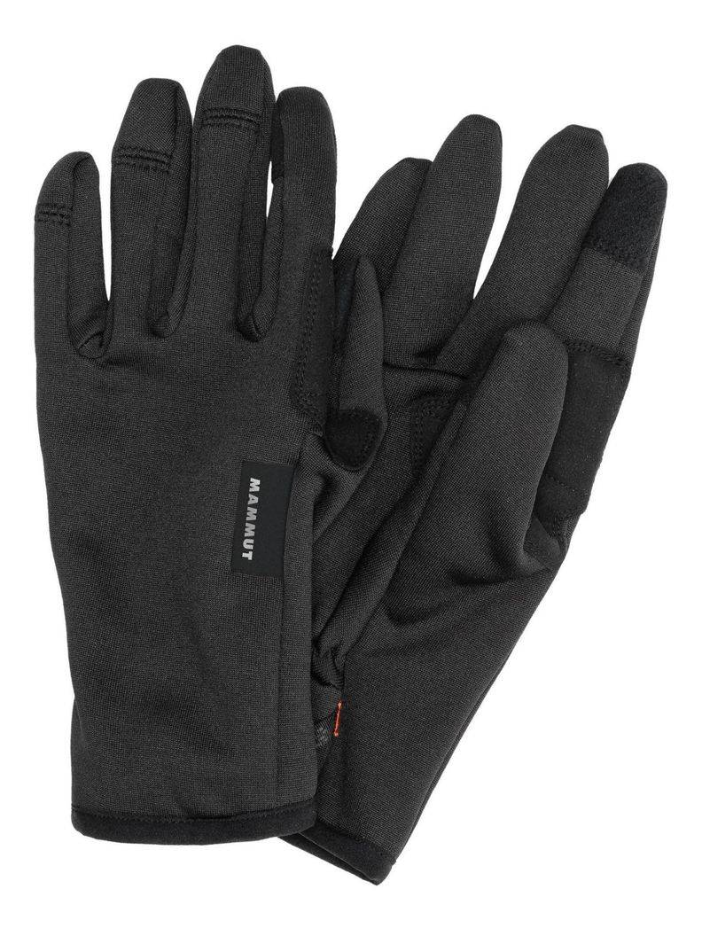 Guantes Mammut Unisex Fleece Pro Negro-1