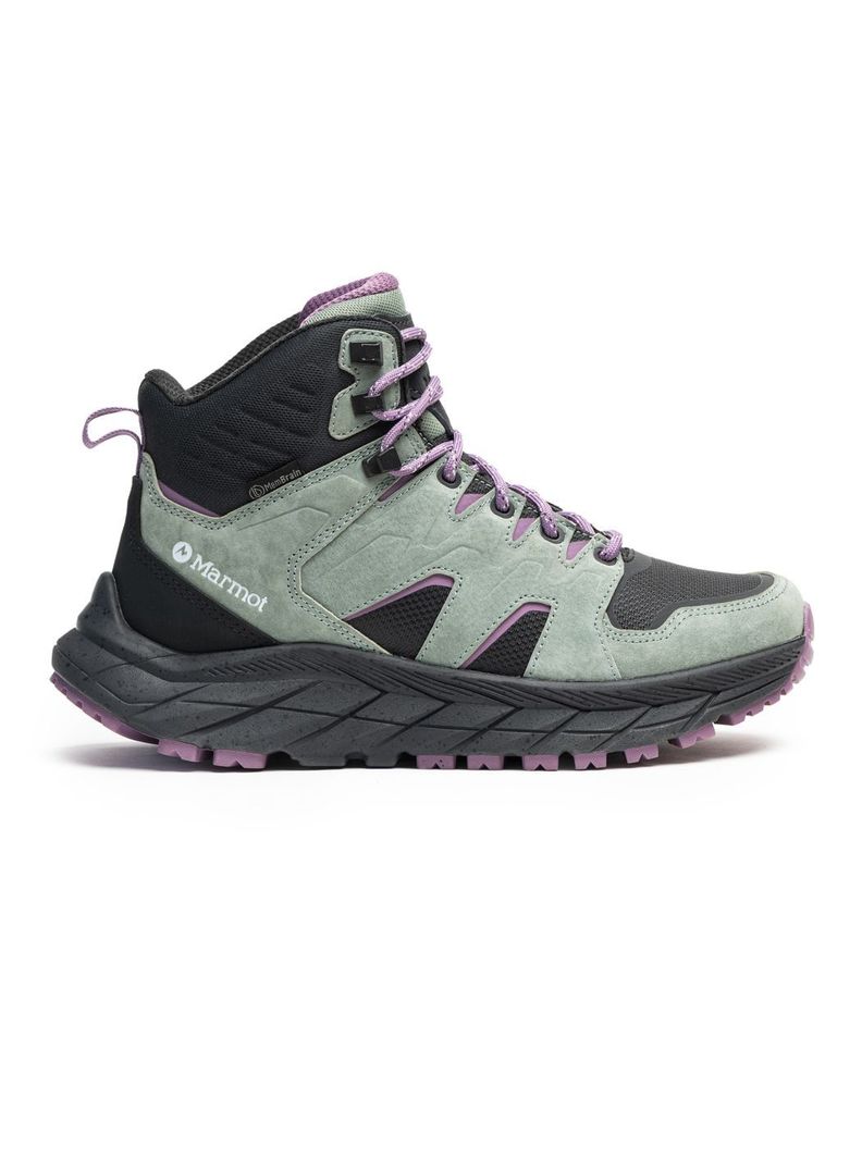 Zapato Marmot Mujer Karri Mid Verde-1