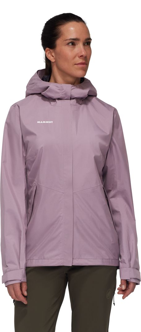 Chaqueta Mammut Mujer Alto Hs Hooded Morado-0