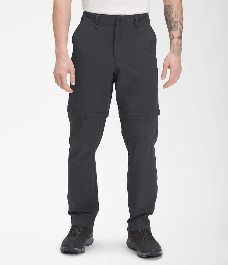 Pantalon The North Face Hombre Trekking Paramount Convertible Gris-0