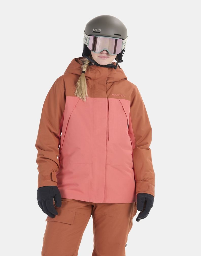 Chaqueta Marmot Mujer W Glades Insulated Jacket Naranja-0