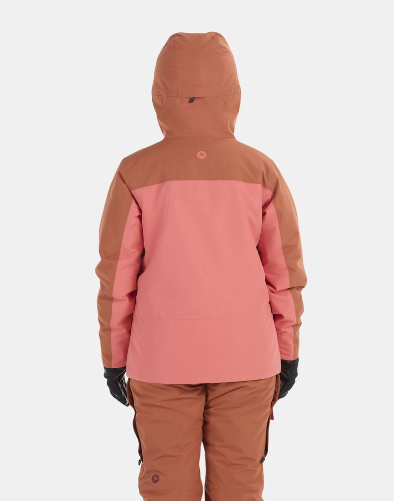Chaqueta Marmot Mujer W Glades Insulated Jacket Naranja-1