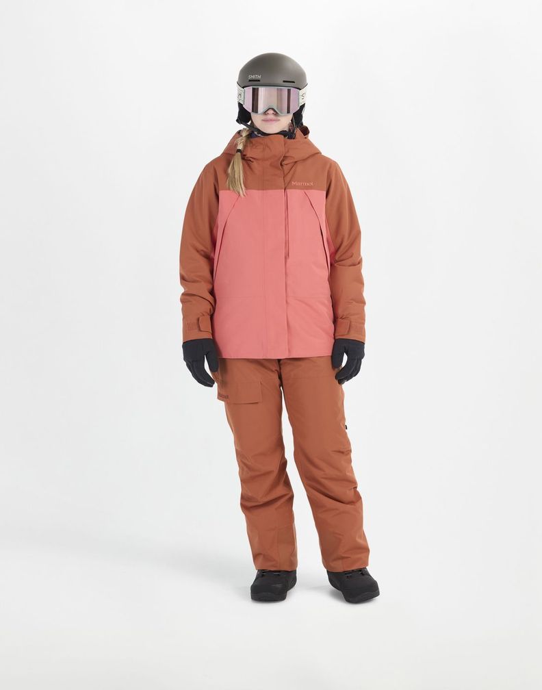 Chaqueta Marmot Mujer W Glades Insulated Jacket Naranja-2
