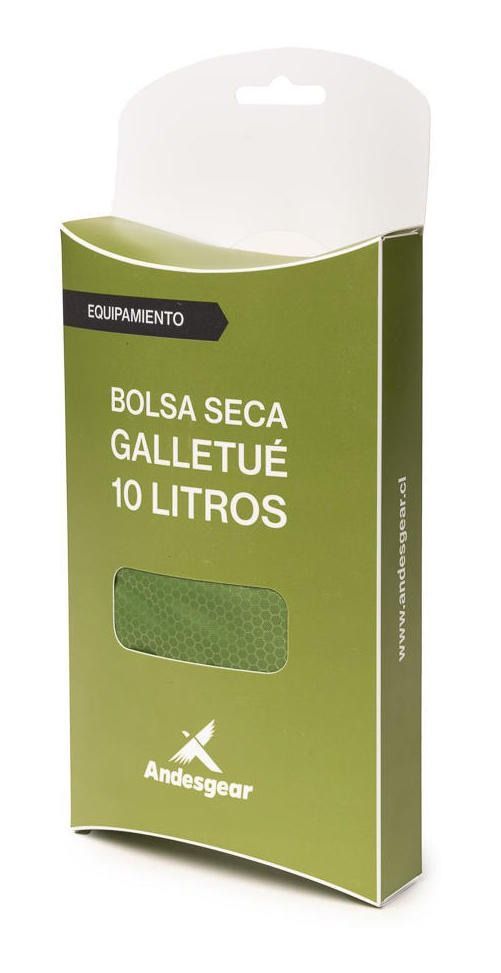 Bolsa Andesgear Unisex Seca 10lt Cactus Verde-4