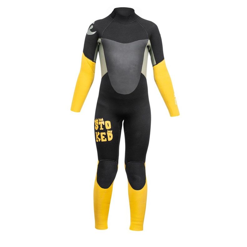 Traje de Surf Stoked Niño G2 5/4 Amarillo-0