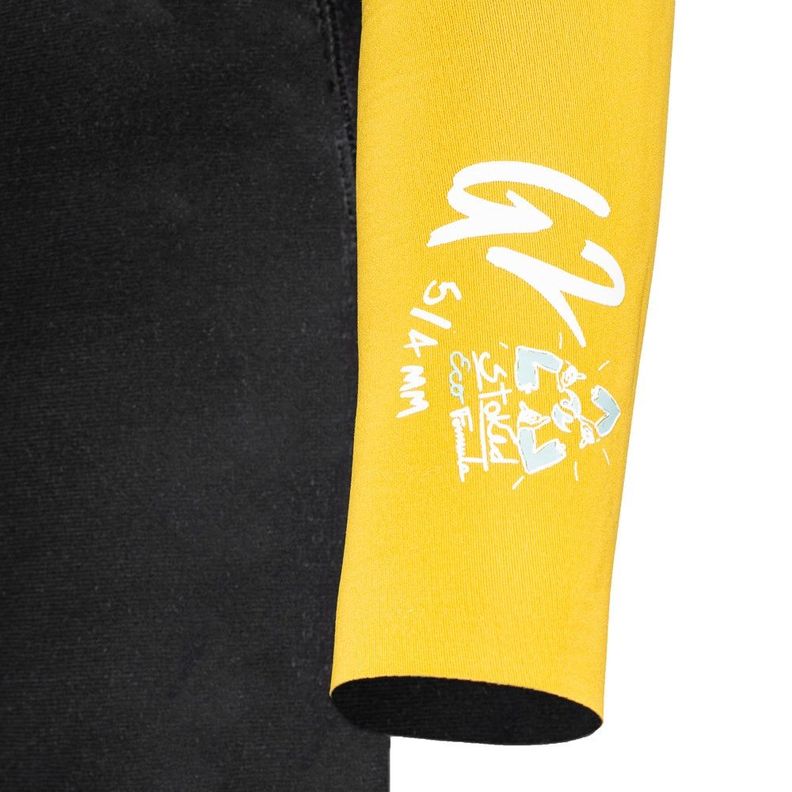 Traje de Surf Stoked Niño G2 5/4 Amarillo-3
