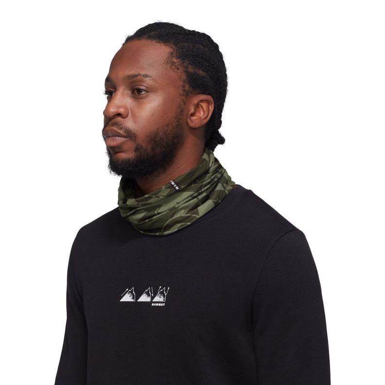 Cuello Mammut Unisex Scrambled Verde