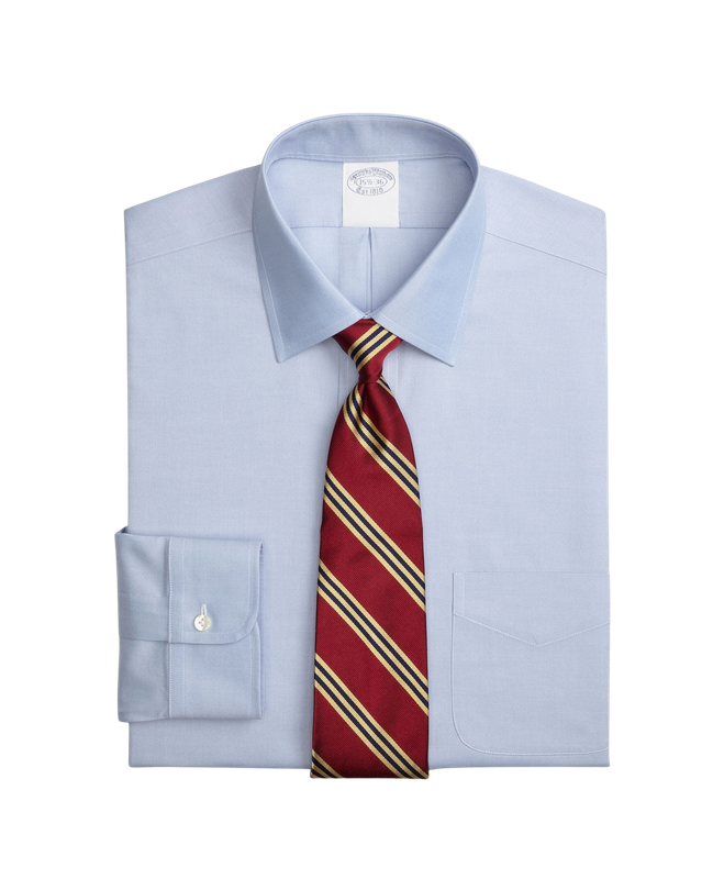 Camisa Stretch Non-Iron Pinpoint Oxford Ainsley Cyan-0