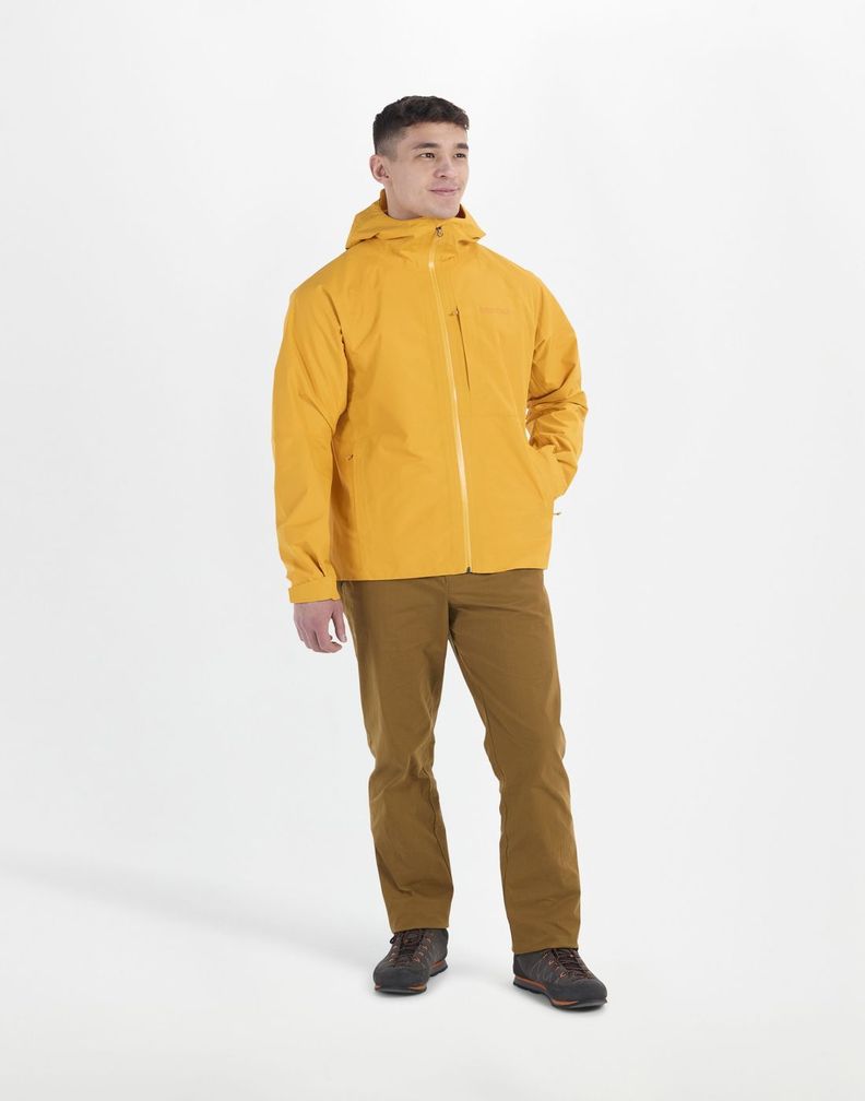 Chaqueta Marmot Hombre Waypoint Gtx Jacket Amarillo-2