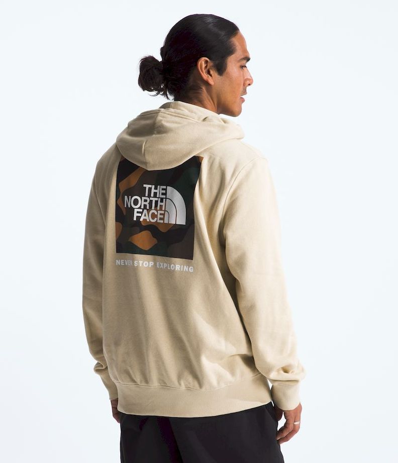 Poleron The North Face Hombre Box Nse Pullover Hoodie Beige-0