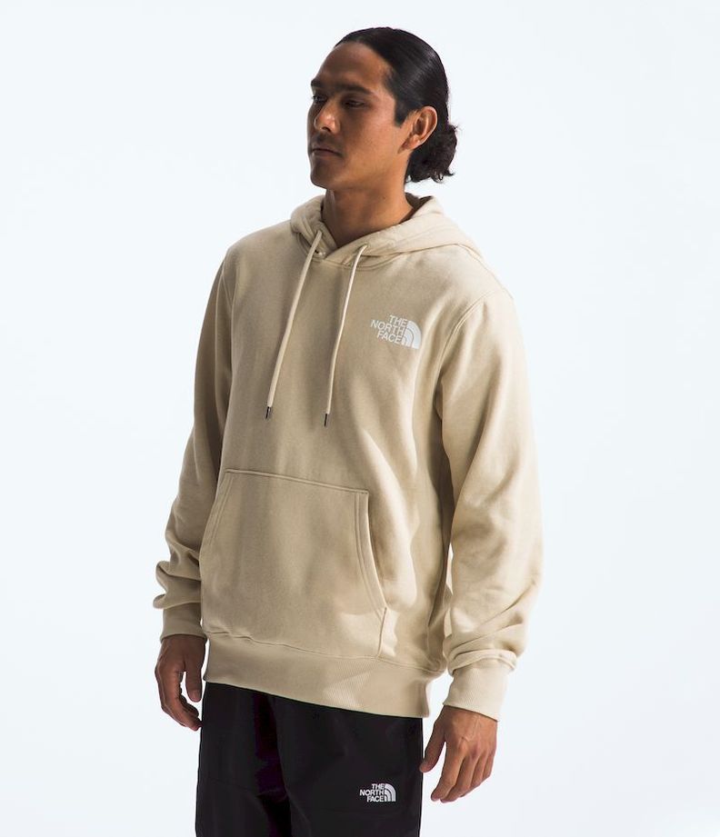 Poleron The North Face Hombre Box Nse Pullover Hoodie Beige-1