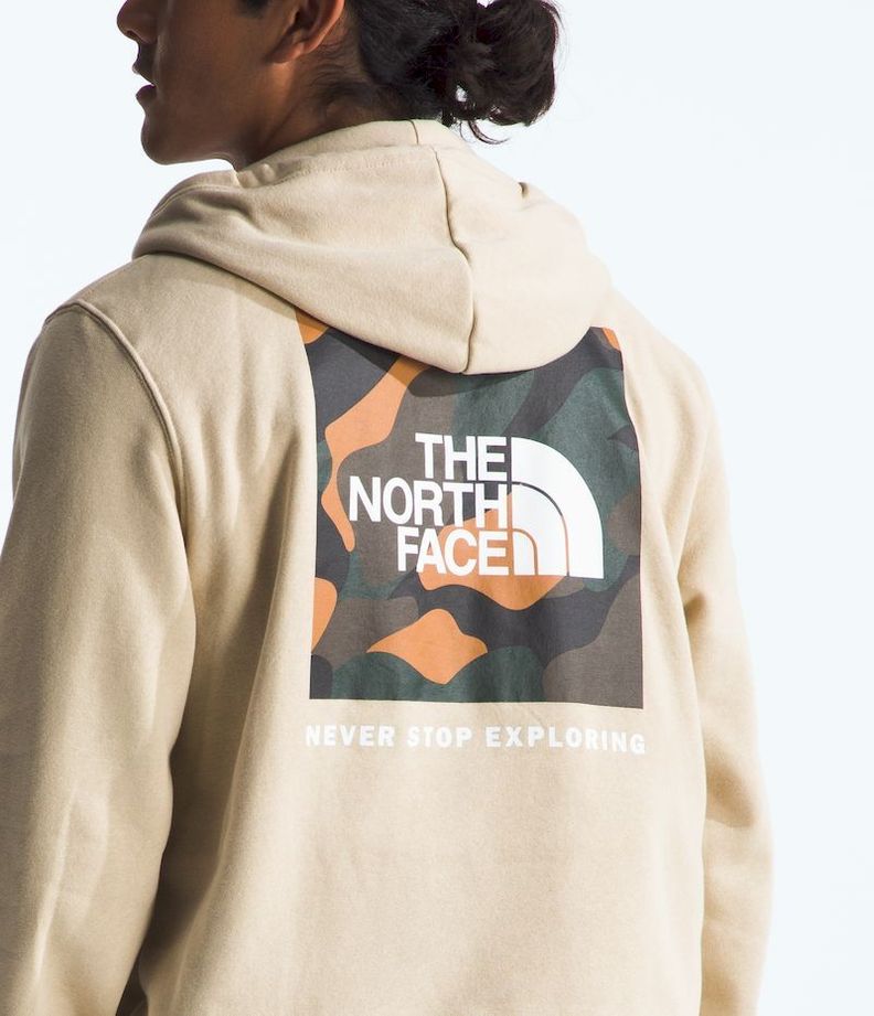 Poleron The North Face Hombre Box Nse Pullover Hoodie Beige-2