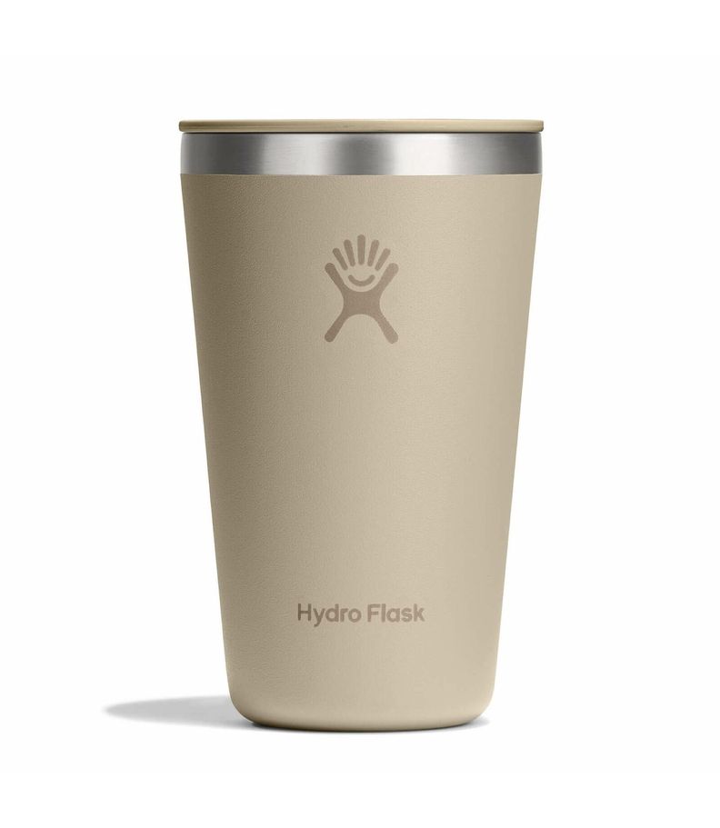 Vaso Hydroflask Unisex All Around Press-In Lid 473Ml Blanco