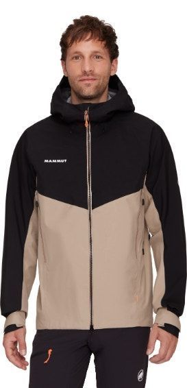 Chaqueta Mammut Hombre Impermeable Crater Iv Marrón-0