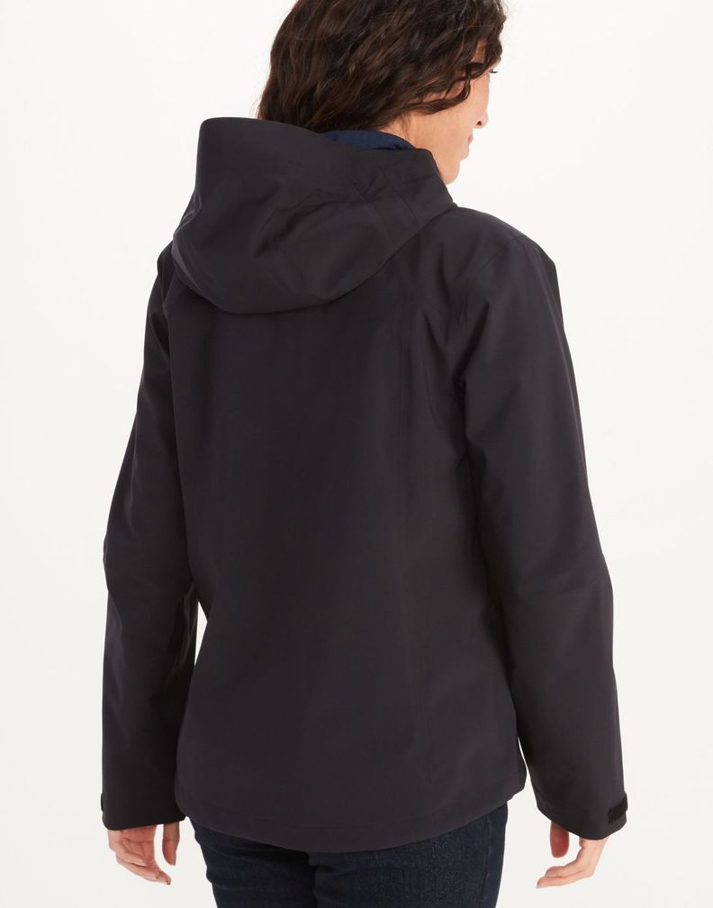 Chaqueta Marmot Mujer W Precip Eco Pro Jacket Negro-1