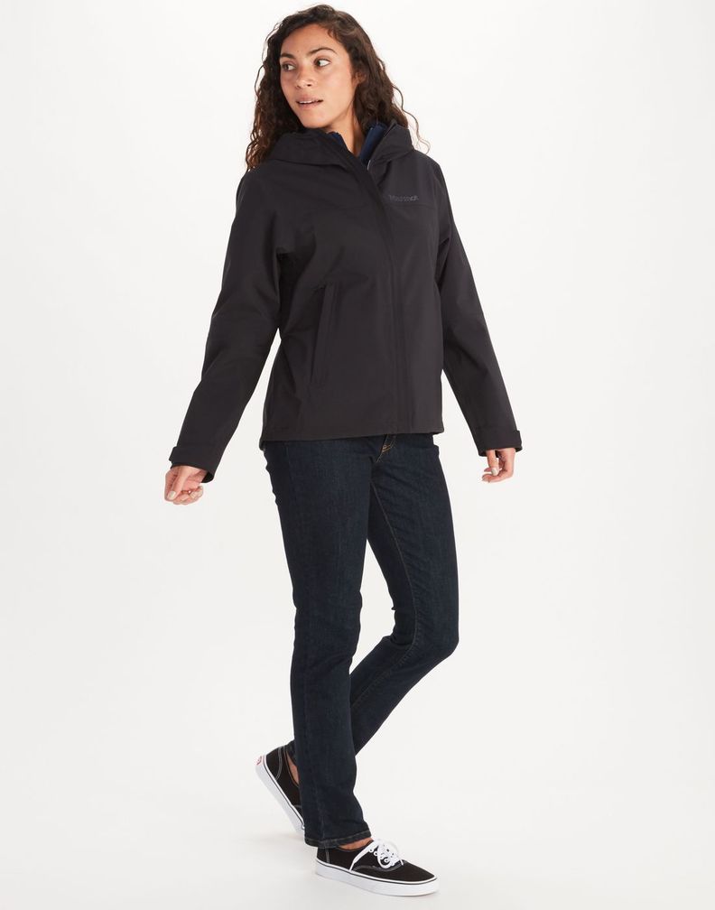 Chaqueta Marmot Mujer W Precip Eco Pro Jacket Negro-2