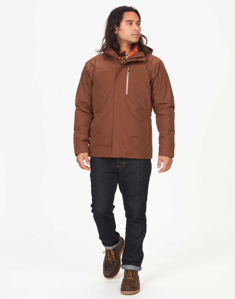 Chaqueta Marmot Hombre Ramble Comp Jacket Naranja-2