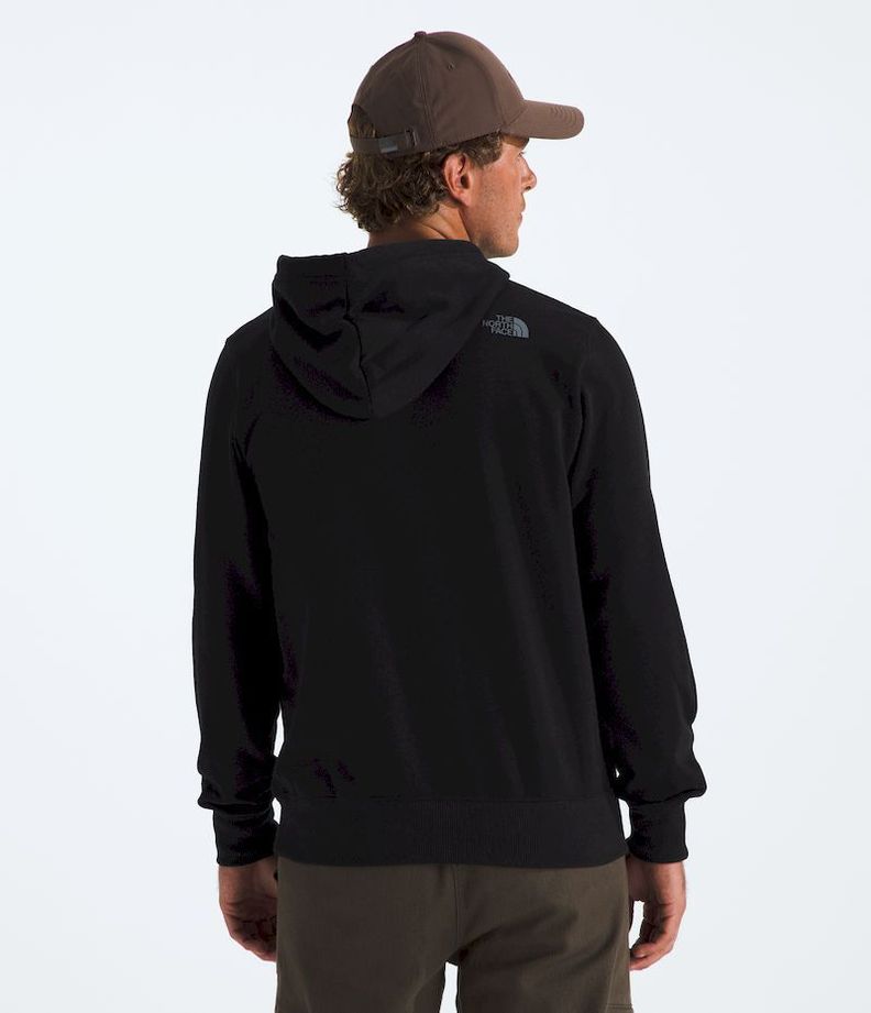 Poleron The North Face Hombre Immersed Outdoors Half Dome Hoodie Negro-1