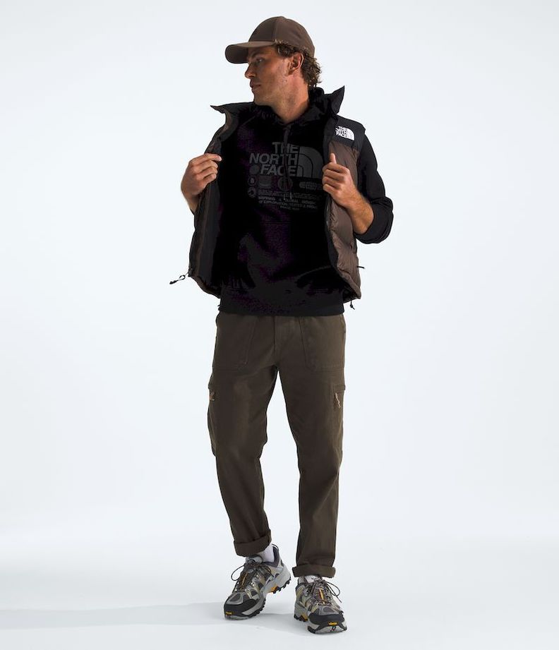 Poleron The North Face Hombre Immersed Outdoors Half Dome Hoodie Negro-2