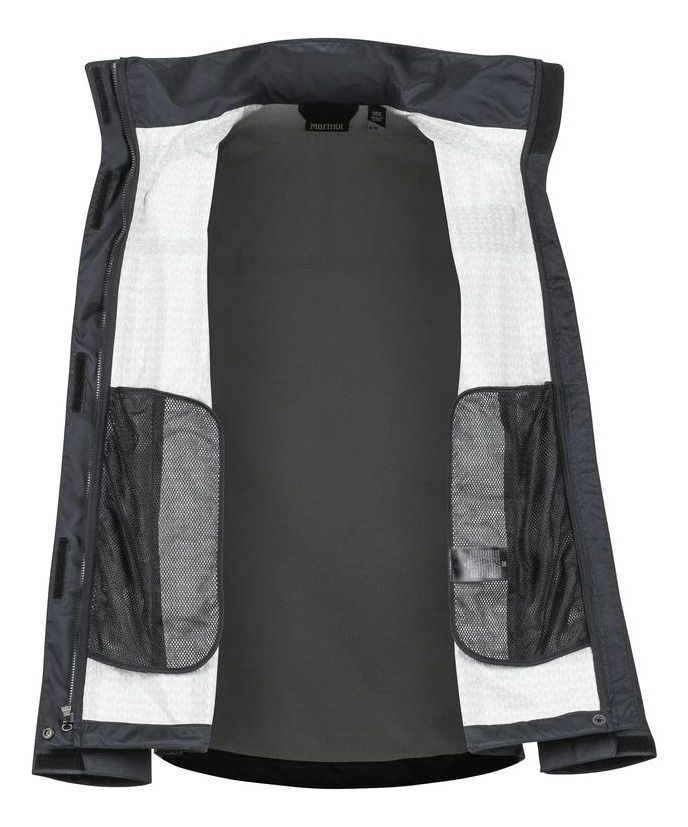 Chaqueta Marmot Mujer Precip Eco Negro-3