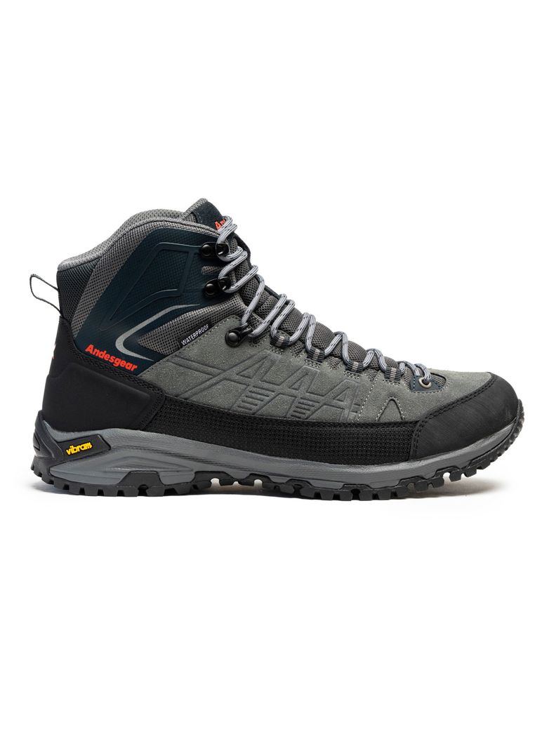 Zapato Andesgear Hombre Huerquehue Gris-0
