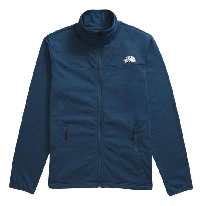 Polar Hombre The North Face Cedar Trail Grid Fleece Azul-3