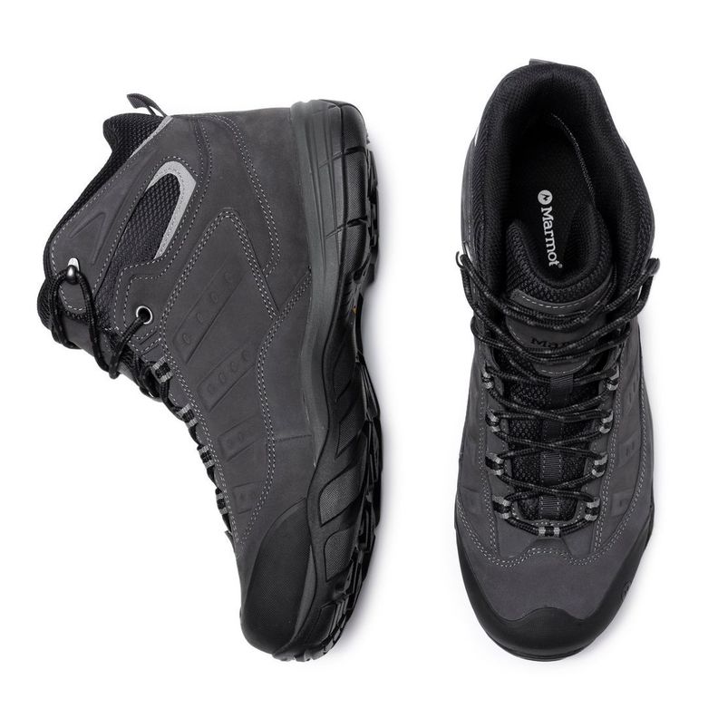 Zapato Marmot Hombre Westpeak Mid Gris-3