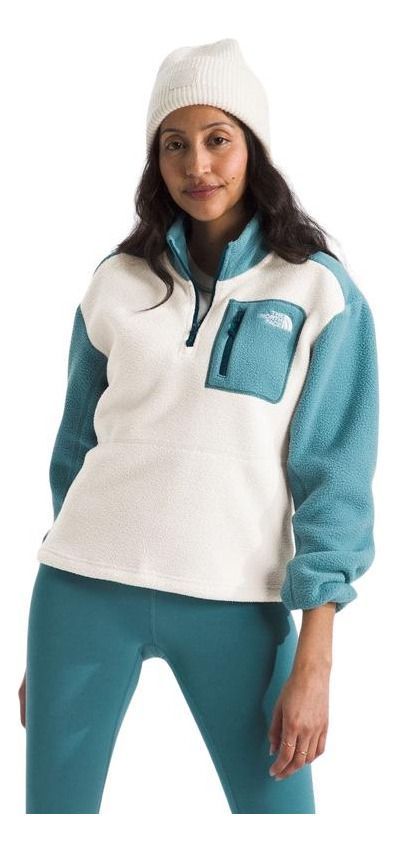 Polar The North Face Mujer Yumiori ¼ Zip Blanco-0