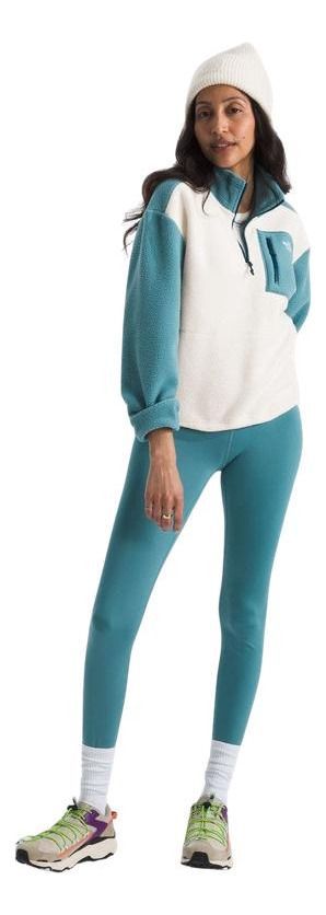 Polar The North Face Mujer Yumiori ¼ Zip Blanco-2