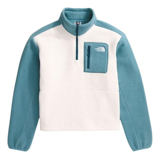 Polar The North Face Mujer Yumiori ¼ Zip Blanco-3