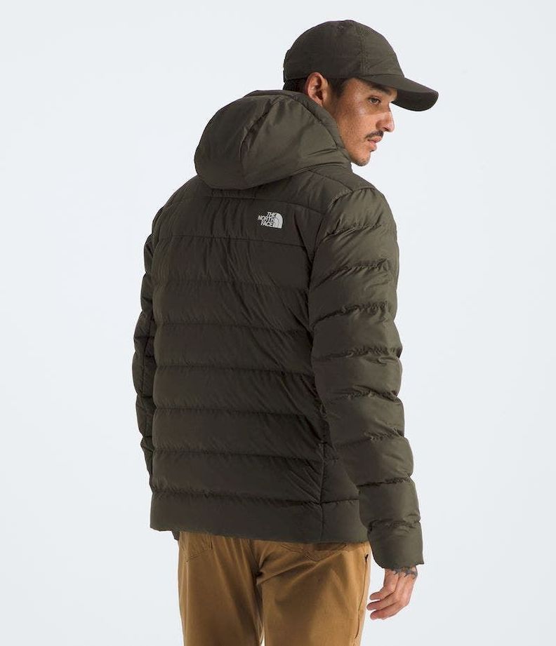Chaqueta The North Face Hombre De Pluma Aconcagua 3 Hoodie Verde-1