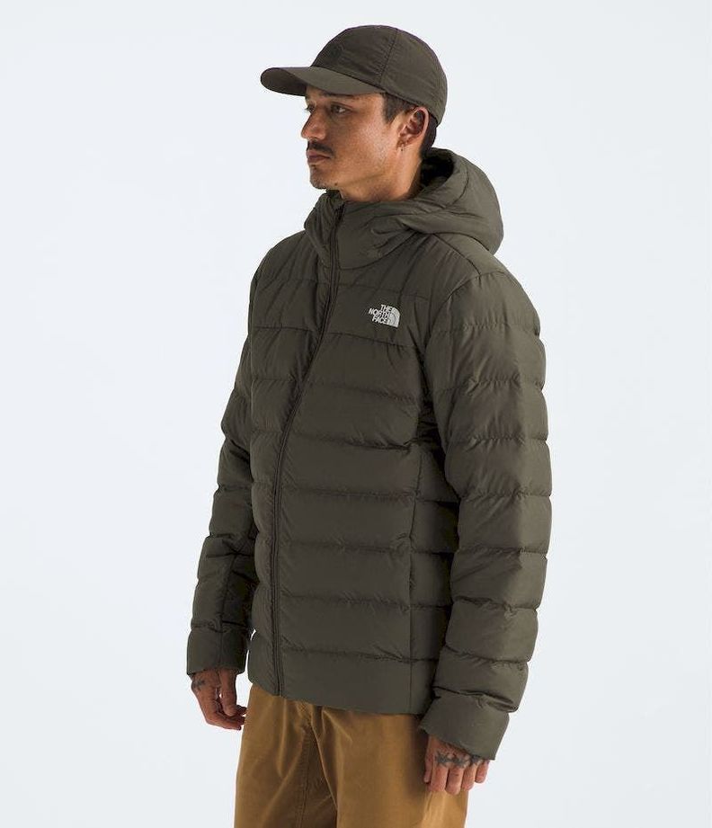 Chaqueta The North Face Hombre De Pluma Aconcagua 3 Hoodie Verde-2