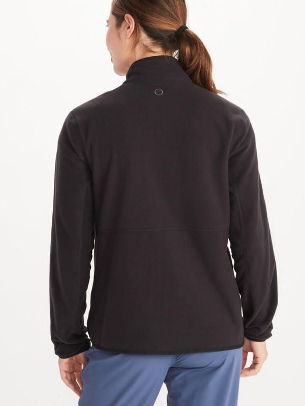 Polar Marmot Mujer Rocklin Full Zip Negro-1