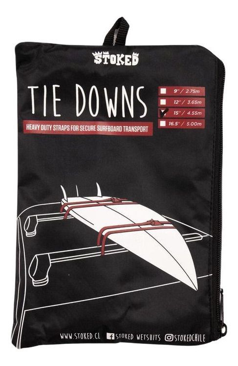 Tie Stoked Unisex Down Negro-0