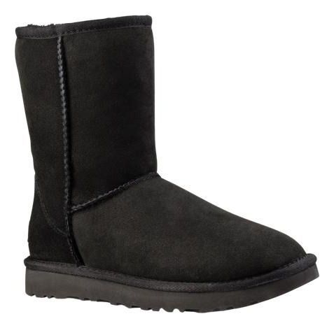 Bota UGG Mujer Classic Short Ii Negro-0